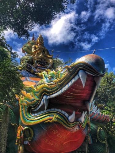 Wat Tham Pha Daen Vishnu Riding Garuda