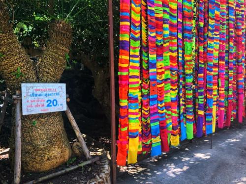 Wat Tham Pha Daen Wish Ribbons